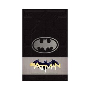 Insight Collectibles Batman Hardcover Ruled Journal Logo