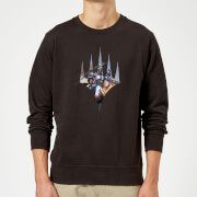 Magic The Gathering Key Art Mit Logo Pullover - Schwarz - Schwarz