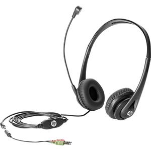 HP Business V2 PC-headset 3.5 mm jackplug Kabelgebonden Over Ear Zwart