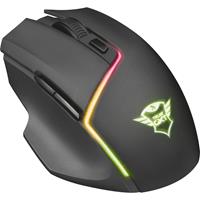 Trust GXT161 Disan Funk Gaming-Maus Optisch Beleuchtet, Wiederaufladbar Schwarz