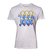 Fallout T-Shirt Three Vault Boys Size XL