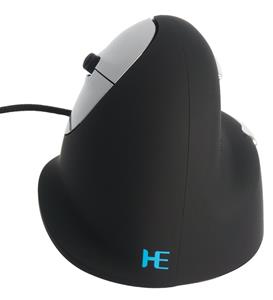 R-Go HE Verticale Ergonomische Muis Medium Links Bedraad