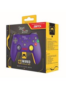 Steelplay Wired Controller - Purple (SWITCH) - Gamepad - Nintendo Switch