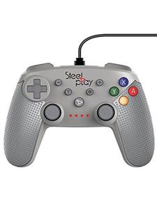 Steelplay Wired Controller - SNES Grey - Gamepad - Nintendo Switch