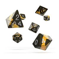 Oakie Doakie Dice RPG Set Enclave - Amber (7)