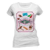 cid Harry Potter: Honeydukes Fitted T-shirt - White