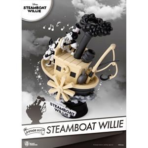 Beast Kingdom Toys Steamboat Willie D-Stage PVC Diorama Mickey & Minnie 15 cm