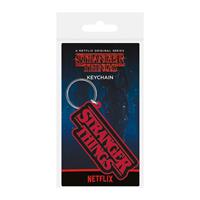 Pyramid International Stranger Things Rubber Keychain Logo 6 cm