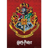 Harry Potter Metallic Poster Hogwarts Wappen 70 x 50 cm