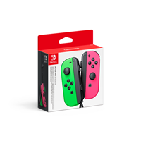 nintendo Switch Joy-Con Controller Pair (Neon Green/Neon Pink)