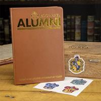 Harry Potter Hogwarts Alumni Notizbuch & Sticker