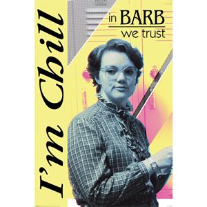 Stranger Things (In Barb We Trust) Poster