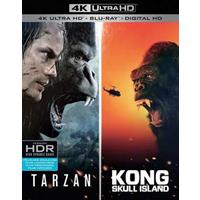 Kong: Skull Island + The Legend Of Tarzan (4K Ultra HD En Blu-Ray)