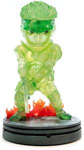 First 4 Figures Metal Gear Solid PVC SD Statue Solid Snake Stealth Camouflage Neon Green Ver. 20 cm