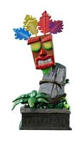 First 4 Figures Crash Bandicoot Statue Mini Aku Aku Mask (40cm)