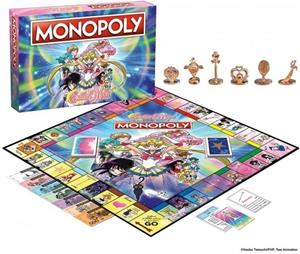 Winning Moves Sailor Moon Board Game Monopoly *English Version*