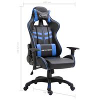 vidaXL Gaming-Stuhl  Blau