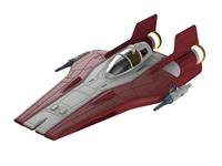 Resistance A-wing Fighter, red version