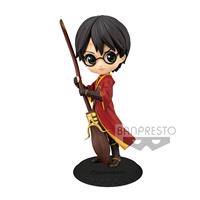 Harry Potter Q Posket Mini Figure Harry Potter Quidditch Style Version A 14 cm