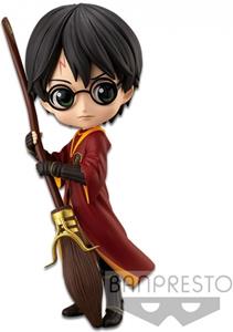 Harry Potter Q Posket Mini Figure Harry Potter Quidditch Style Version A 14 cm