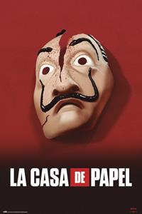 Money Heist Poster Mask 61 x 91,5 cm