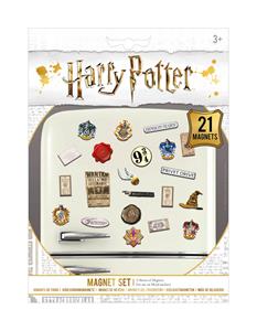 harrypotter Harry Potter Magnetset Wizardry 20-teilig, bedruckt, aus Metall, in Blisterverpackung. 152 x 101,5 cm