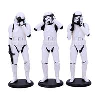 nemesisnow Set van 3 figuurtjes Nemesis Now Stormtrooper Trois Sages