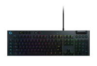 logitechgaming G815 LIGHTSPEED Kabelgebunden Gaming-Tastatur US-Englisch, QWERTY Schwarz