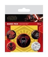 Star Wars: The Rise Of Skywalker - Sith Pack Of 5 - Buttons