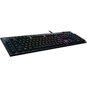 logitechgaming G815 LIGHTSPEED Kabelgebunden Gaming-Tastatur US-Englisch, QWERTY Schwarz