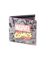 Marvel Comics - Retro Classic Comic Book All-over Print Bi-fold Wallet (Multi-colour)