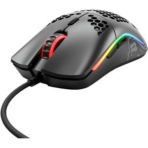 Glorious Model O - Mat zwart - Gaming muis - Optisch - 6 knoppen - Zwart met RGB-licht