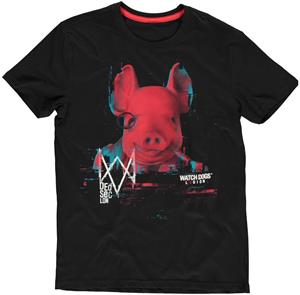 Difuzed Watch Dogs: Legion T-Shirt Pork Head Size S