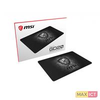 MSI AGILITY GD20 Gaming Mousepad »Glatte Textiloberfläche sorgt für geringe Reibung«