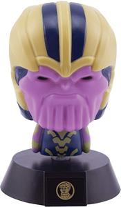 Avengers: Endgame Mini Leuchte Icon Light Thanos lila/goldfarben, bedruckt, aus Kunststoff, in Geschenkverpackung. 152 x 101,5 cm - MARVEL