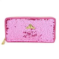Loungefly Disney Sleeping Beauty Reversible Sequin Zip Around Purse