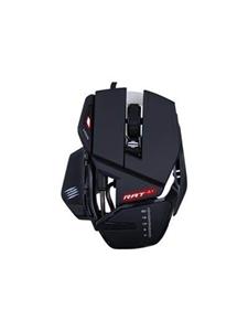 madcatz R.A.T. 4+ USB gaming-muis Optisch Verlicht, Ergonomisch, Polssteun Zwart