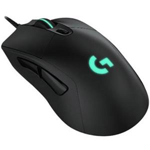 logitechgaming Logitech Gaming G403 Hero USB muis Optisch Verlicht, Gewichtsreductie Zwart