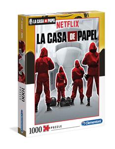 Clementoni Netflix La Casa De Papel 1000 Teile Puzzle Clementoni-39532