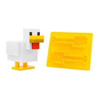 Minecraft Chicken Eierbecher und Toastschneider