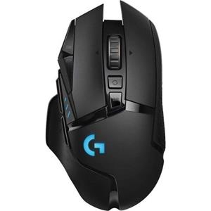 logitech G502 Lightspeed Draadloze gaming-muis Optisch Verlicht, Gewichtsreductie, GeÃ¯ntegreerd profielgeheugen Zwart