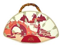 Loungefly Disney Mulan Bamboo Fan Handbag