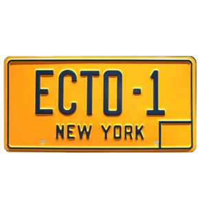 Ghostbusters Replica 1/1 ECTO-1 License Plate