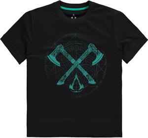 Difuzed Assassin's Creed Ladies T-Shirt Throwing Axes Size S