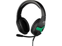 konix NEMESIS Gaming Headset Stereo, schnurgebunden On Ear Schwarz/Grün