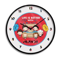 Friends Chibi Clock 10 Inch