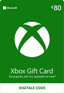 microsoft Xbox Giftcard€80