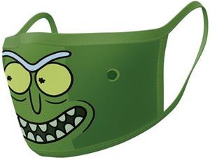 Pyramid International Rick and Morty Face Masks 2-Pack Pickle Rick