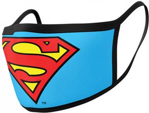 Superman Face Masks 2-Pack Logo