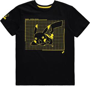 Difuzed Pokémon T-Shirt Attacking Pika Size XL